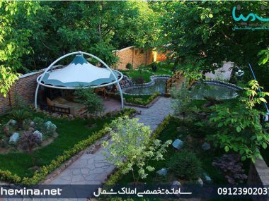 ویژگی های باغ ویلا در نوشهر